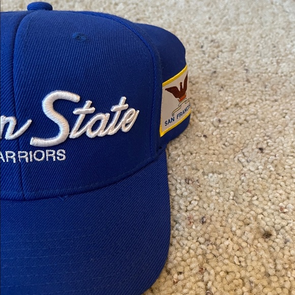 VINTAGE MITCHELL & NESS THROWBACK DETAILS WITH BALD EAGLE PATCH - Picture 3 of 10